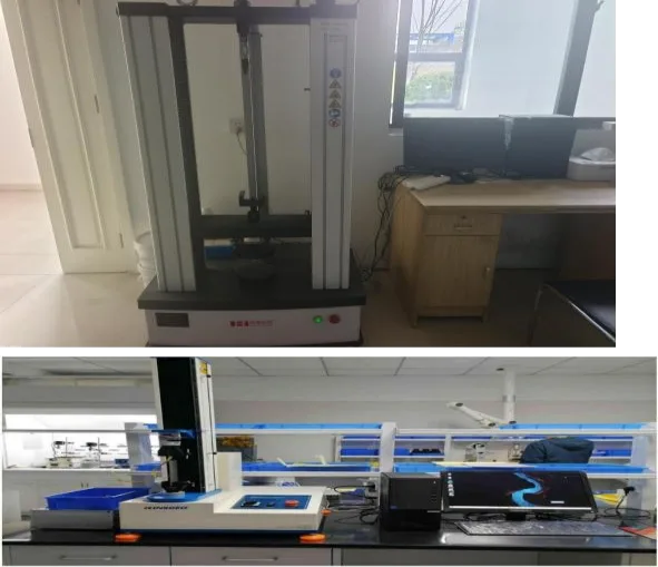 Laboratory inspection equipment used for coating sample review