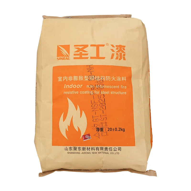 Non-intumescent coatings packaging