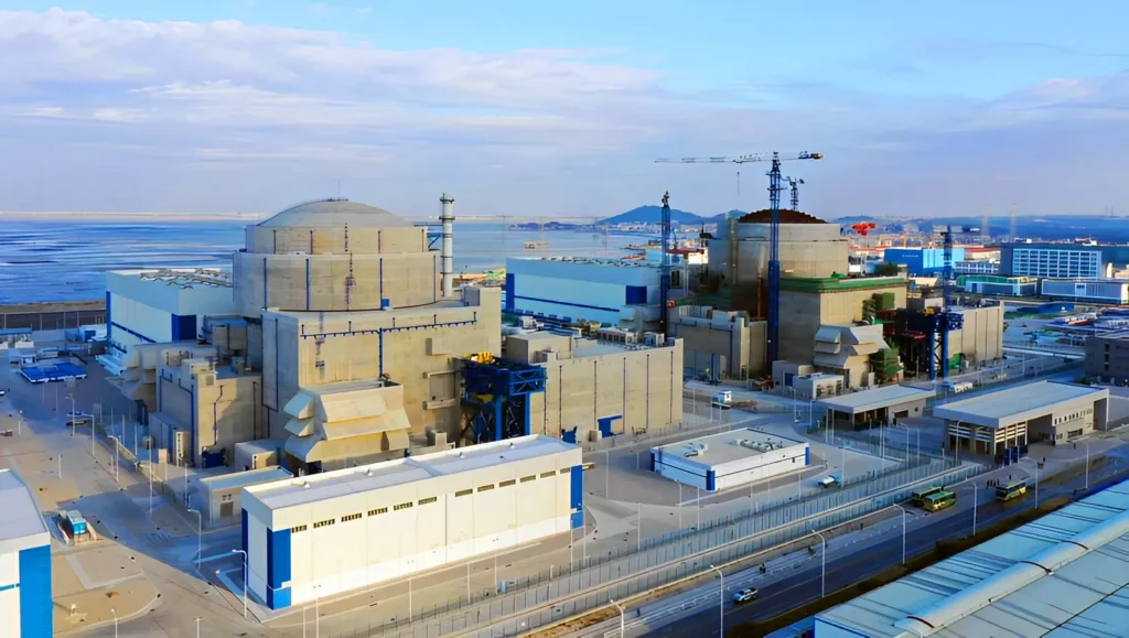 Large industrial facility in an application environment