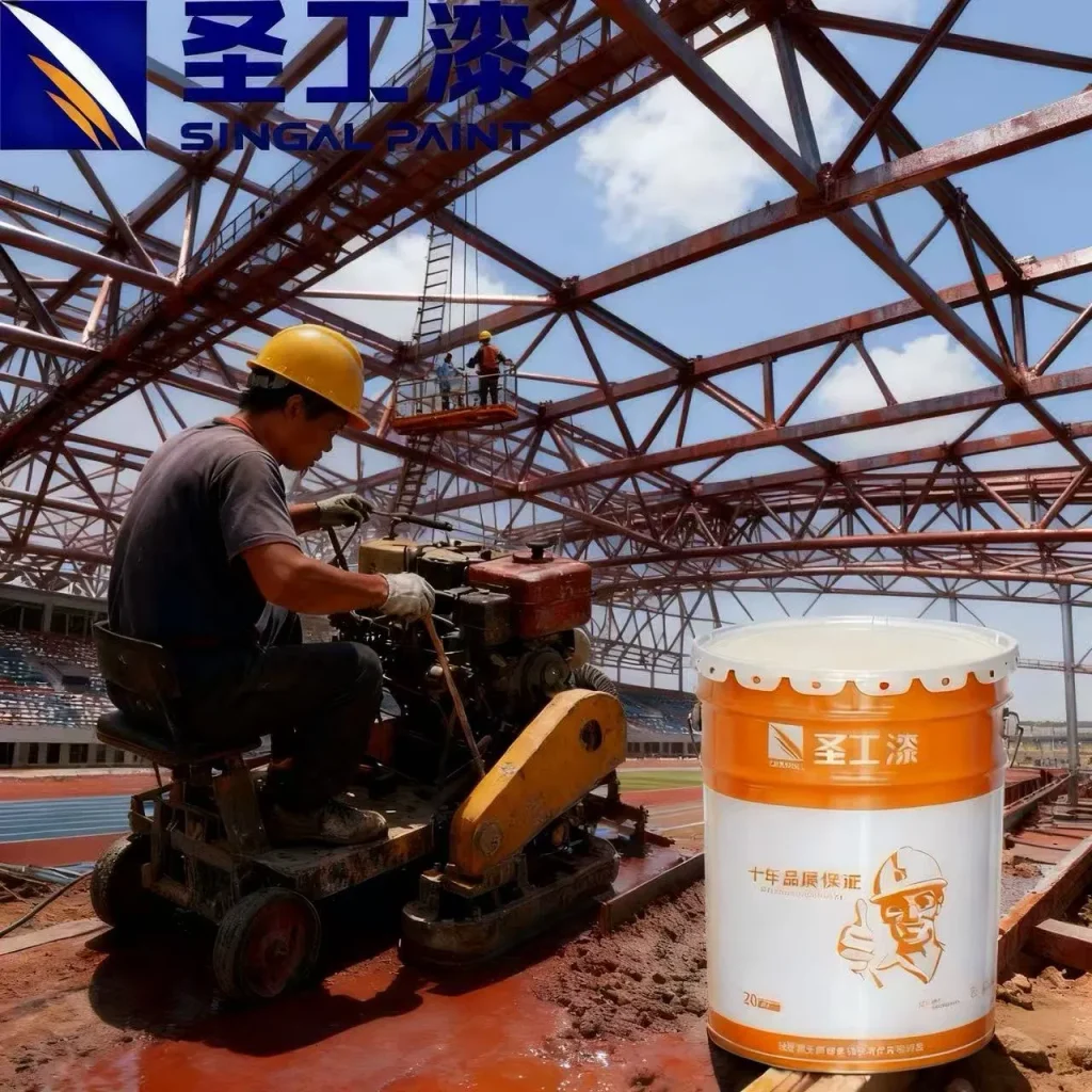 NB-1 Ultra-Thin Waterborne Intumescent Coating: Enhances Steel Structure Safety, Durability and Aesthetics with Water-Based Formula—Thin Yet High-Performance. — Indoor Acrylic Fireproof Coating