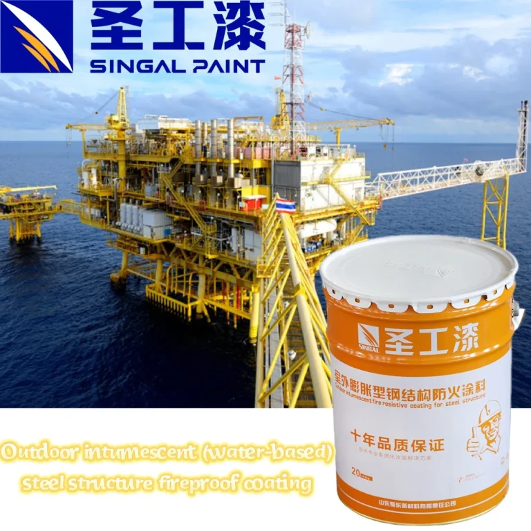 WCB Durable Outdoor Ultra-Thin Intumescent (Oil-based) Fireproof Coating for Steel Structures — Solvent-based
