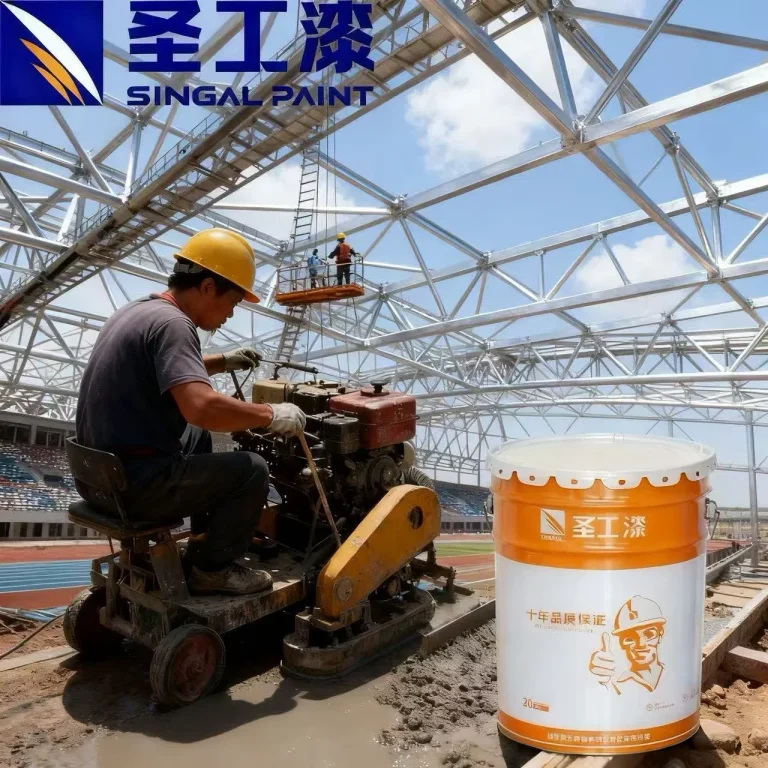 NCB Unveiling The Magic of Indoor Solvent-Based Fireproof Intumescent Coating for Steel Structures