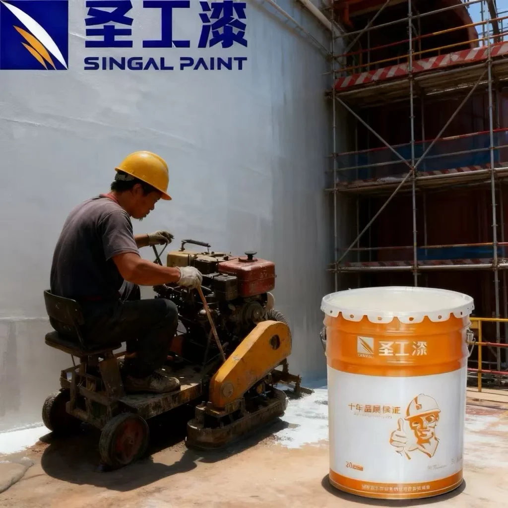 WH High-Performance Waterborne Fireproof Coating for Steel Structures: Low-Voc, Forms a Dense Protective Layer to Delay Steel Heating — Outdoor Water-based Non-intumescent