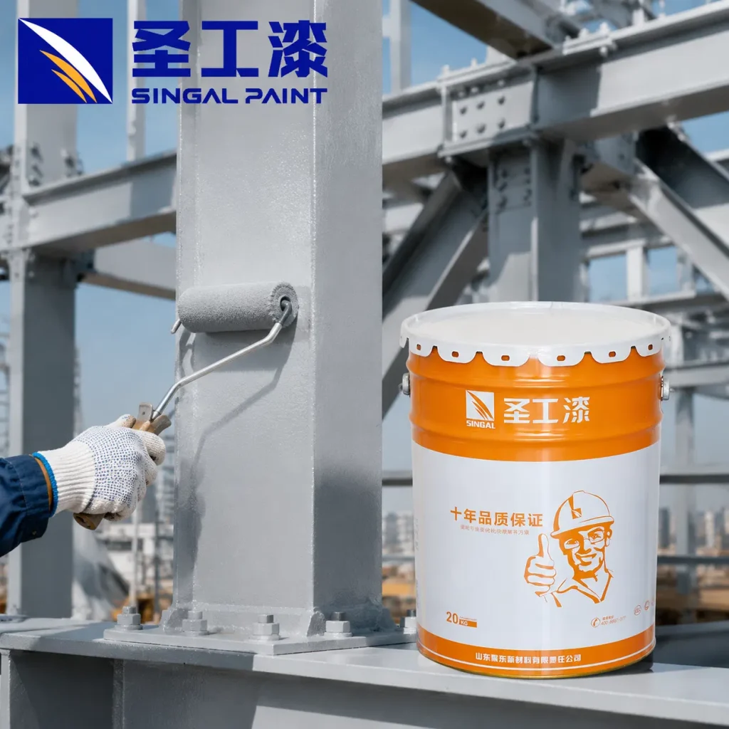 WCB Robust Outdoor Fire-Retardant Coating for Steel Structures Applications — Solvent-based Intumescent