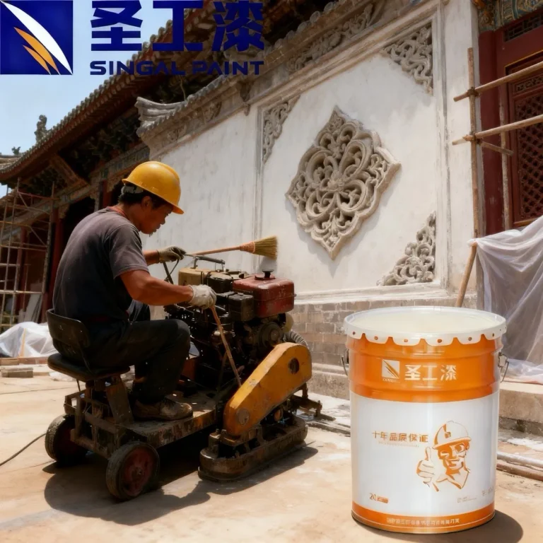 SGHY High-Performance Epoxy Intumescent Fire-Resistant Coating, Dedicated to Protecting Steel Structures From Fire Damage in Industrial and Construction Scenarios