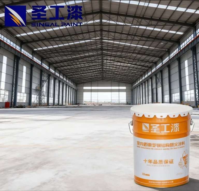 NB-1 Indoor Waterborne Ultra-Thin Intumescent Fire-Resistive Fireproof Coating for Steel Structures — Water-based Acrylic