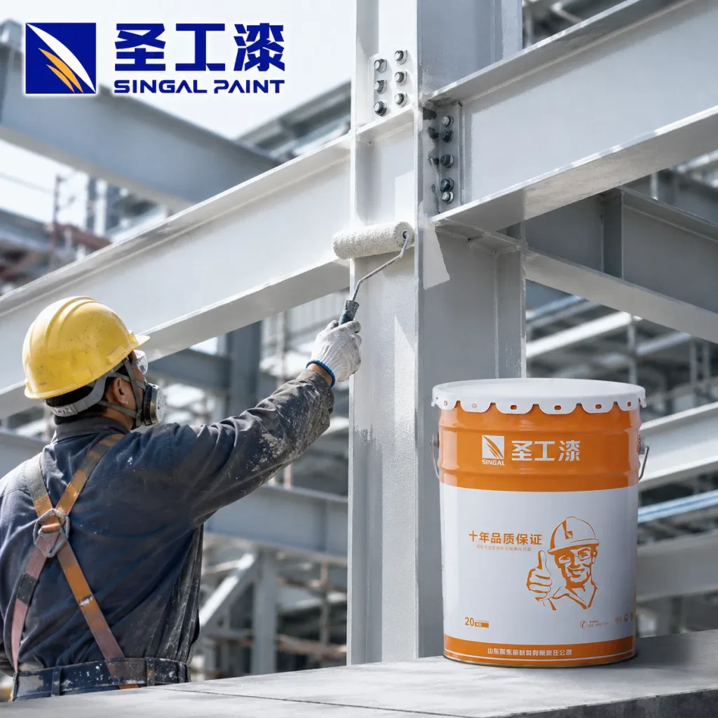 FD-H001 Matt Epoxy Primer Coating - Ideal for Airless Spray Techniques
