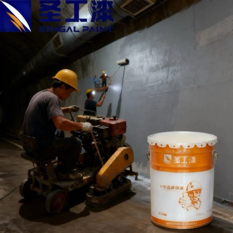 WH Weather-Resistant Non-Intumescent Fireproof Coating, Specialized for Outdoor Steel Structure Fire Protection and Durability — Water-based