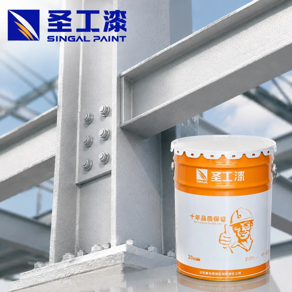 High-Performance Epoxy Intermediate Paint with Glass Flake