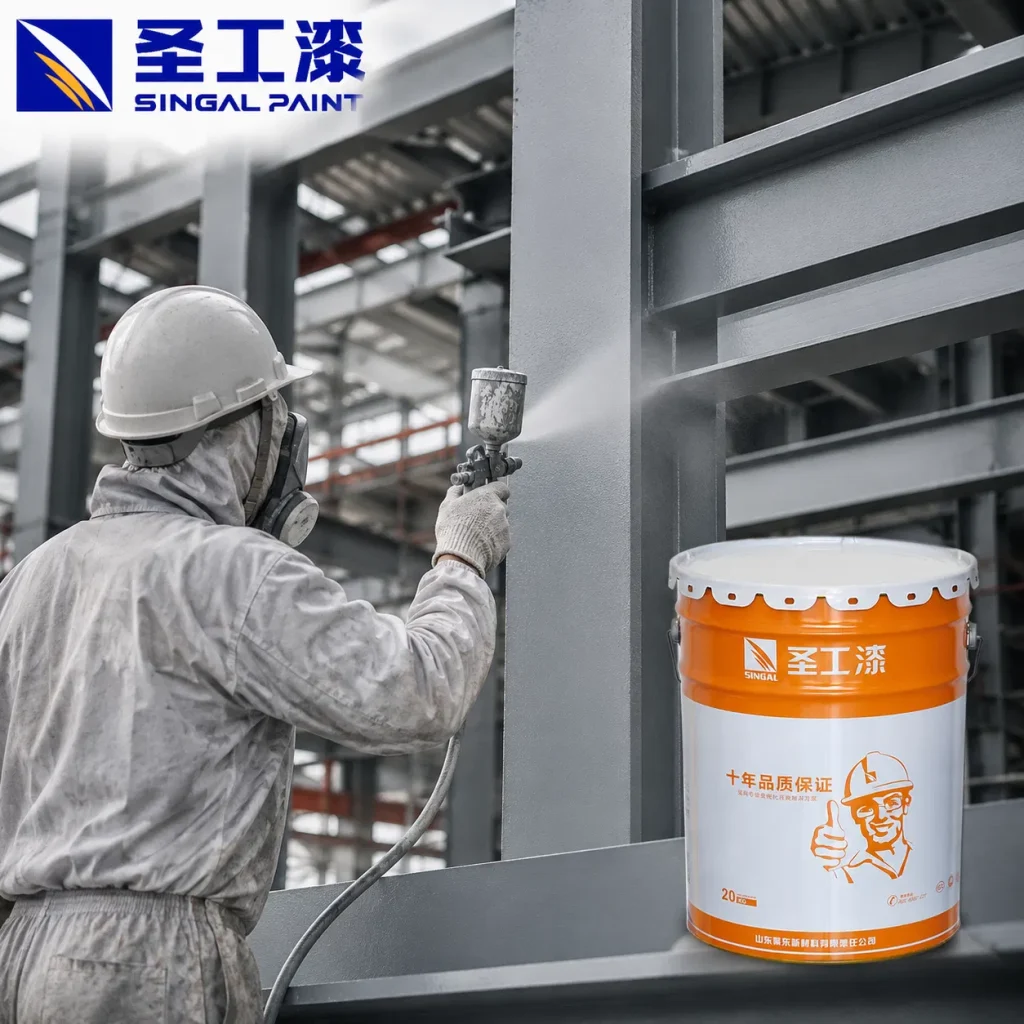 FD-H001 All-Weather Matt Epoxy Primer Coating - 20kg for Outdoor Durability