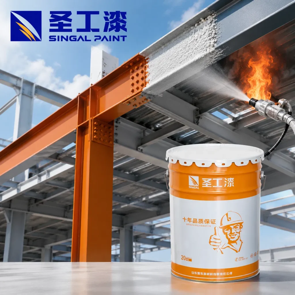 NB-1 Fire Retardant Paint with 12 Month Shelf Life for Home Use — Indoor Water-based Acrylic Intumescent