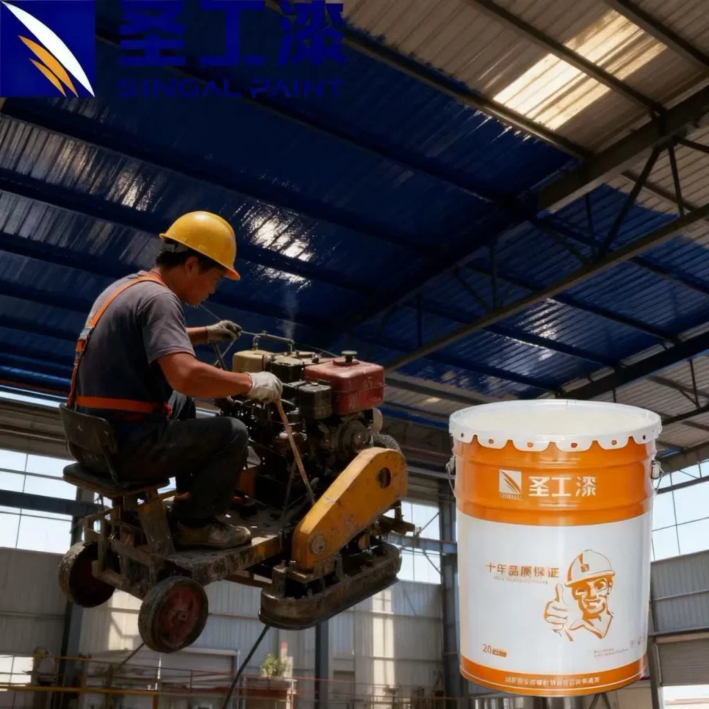 WH High-Performance Waterborne Fireproof Coating for Steel Structures — Outdoor Water-based Non-intumescent