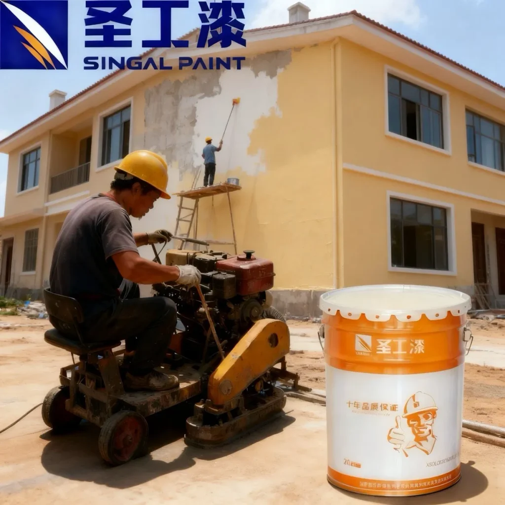 SGNH Indoor Non-Intumescent Gypsum-Based Fire-Resistant Coating for Steel Structures, Offering Reliable Fire Protection for Interior Building Frameworks