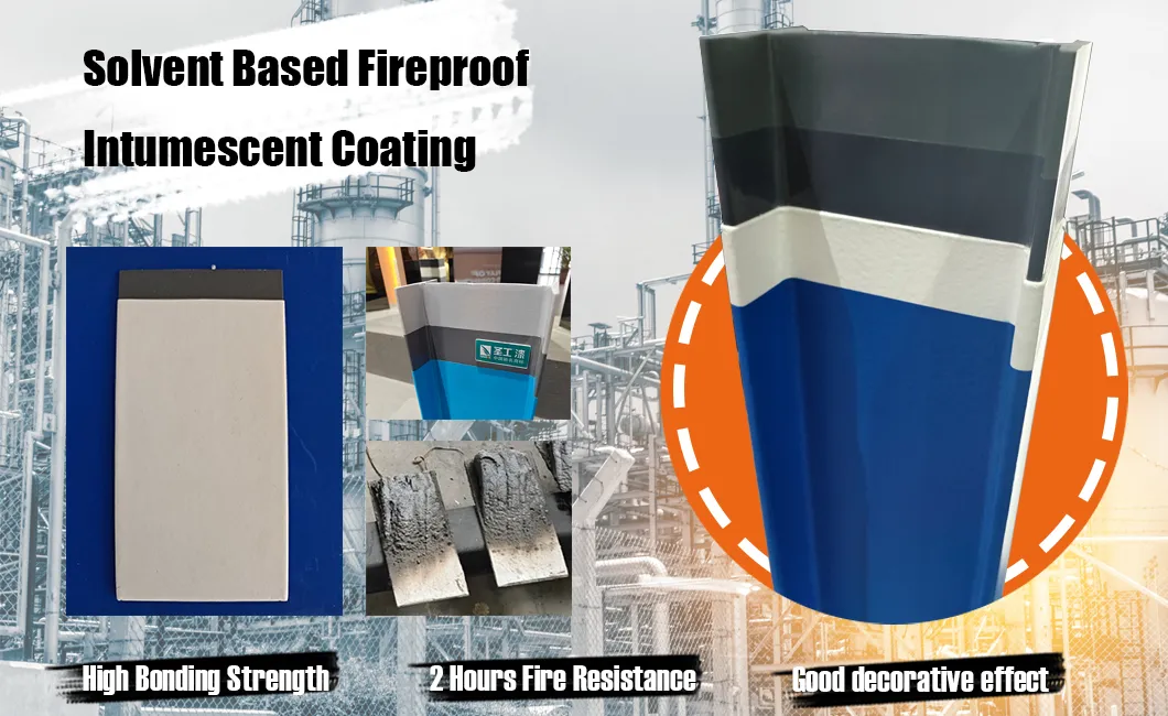 WCB Fireproof Spray Paint Fire Resistant Coating — Outdoor Solvent-based Acrylic Intumescent