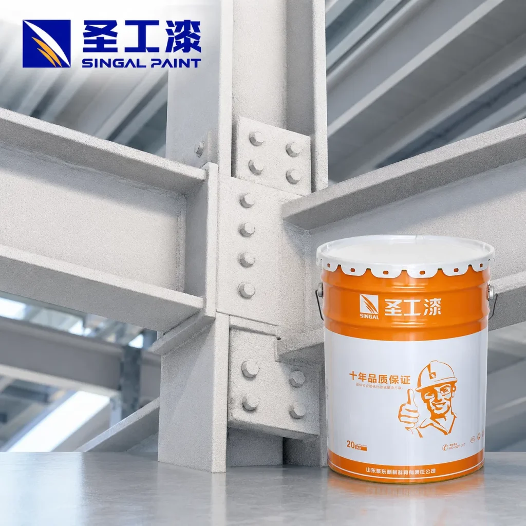 WCB Effective Oil-Based Coating for Fireproofing Outdoor Steel Structures — Solvent-based Intumescent