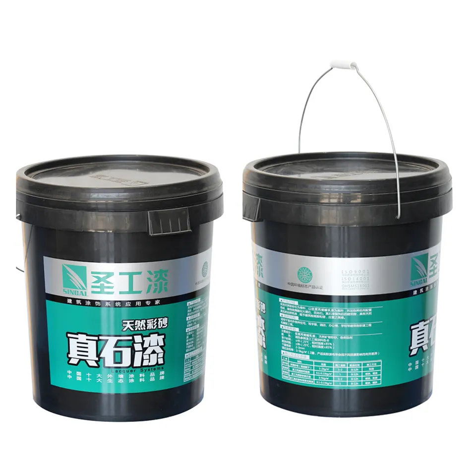 ST-Z801 Stone Textured Spray Paint Colored Stone Chips Coating