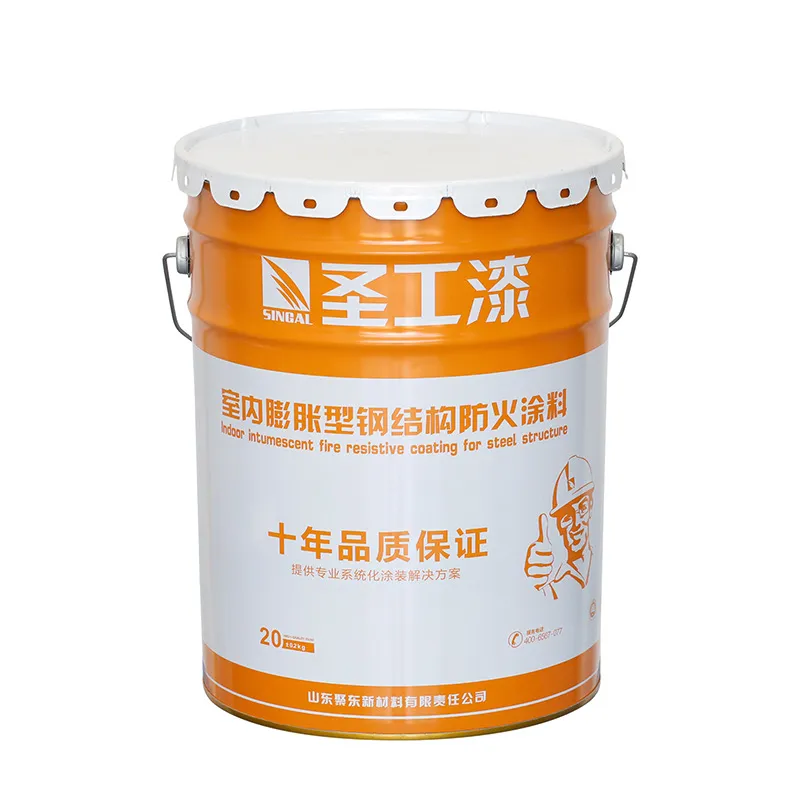 NCB Oil-Based Indoor Intumescent Fire-Resistant Coating for Steel Structures: Expands Rapidly Under Fire, Forms Dense Char Layer — Solvent-based