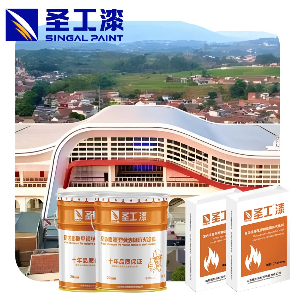 WCB Wood Fire Retardant Paint for Home Protection — Outdoor Solvent-based Acrylic Intumescent