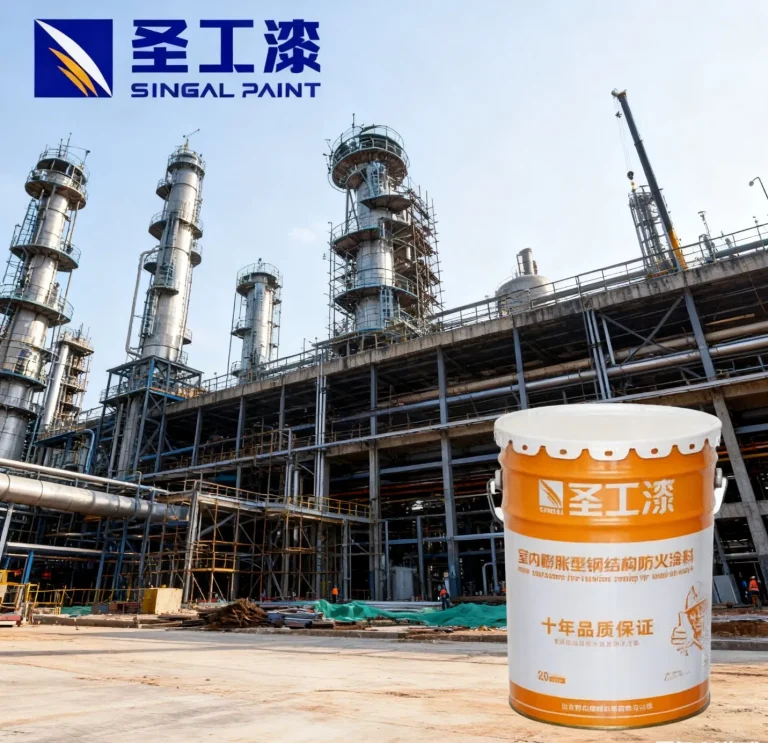WCB Outdoor Intumescent Fireproof (oil-based) Coating for Steel Structure — Solvent-based