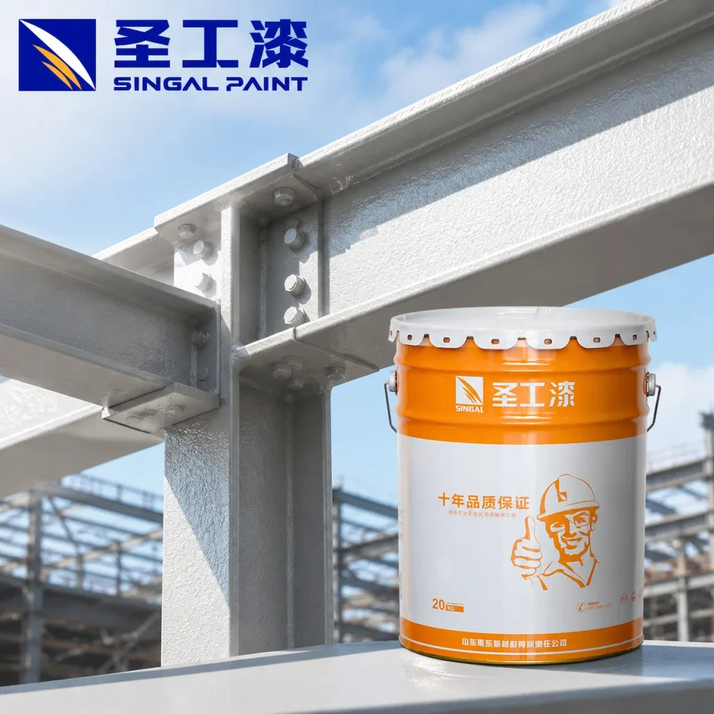 WB High-Performance Acrylic Paint with Coating Properties — Outdoor Water-based Intumescent Fireproof Coating