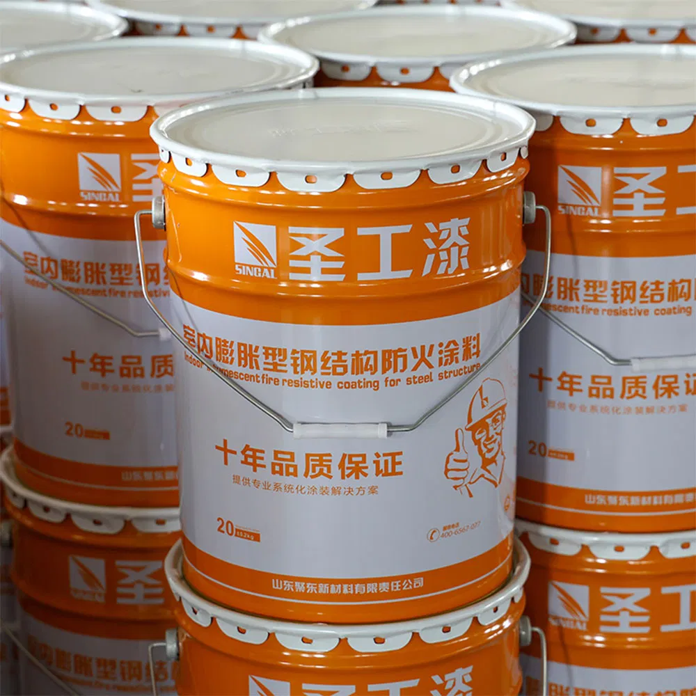 NB Intumescent Coating High-Build Fire-Retardant Coating for Steel Structure — Indoor Water-based Acrylic