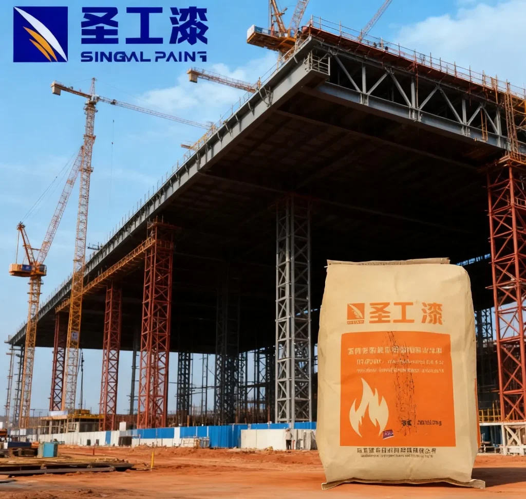 NH Indoor Non-Intumescent Fire Retardant Coating for Steel Structure — Acrylic