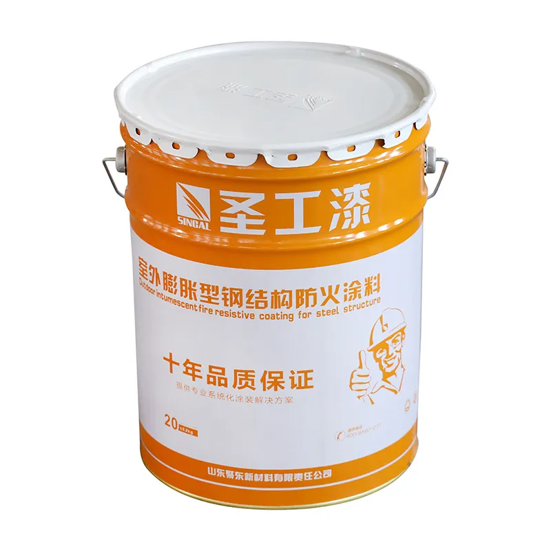 WCB Durable Outdoor Fire-Retardant Coating for Steel Structures Applications — Solvent-based Intumescent