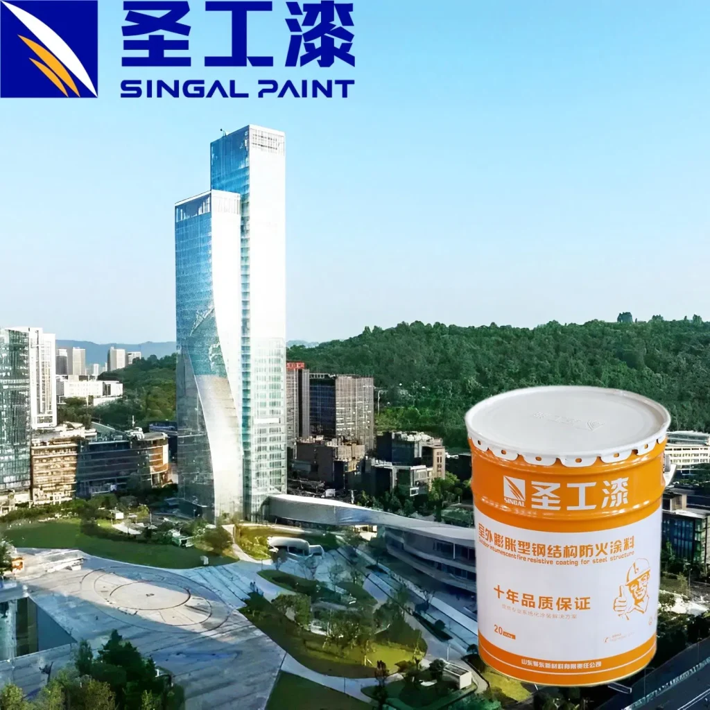 WCB Durable Fire Resistant Wood Paint for Enhanced Safety and Longevity — Outdoor Solvent-based Acrylic Intumescent