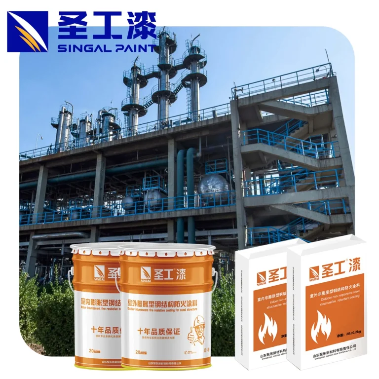WCB Fire Proof Paint for Steel Fire Retardant Spray Foam — Outdoor Solvent-based Acrylic Intumescent