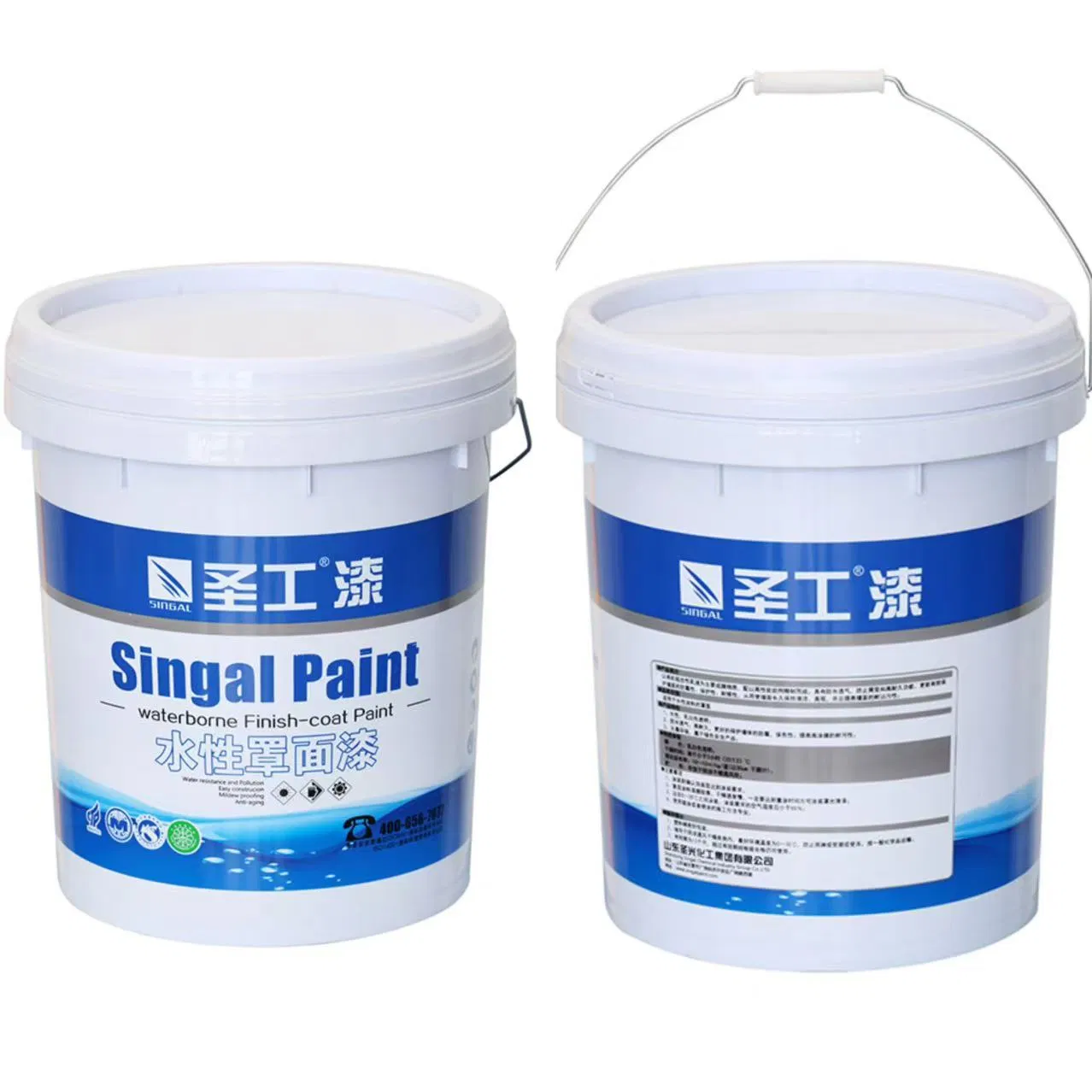 ST-M302; ST-M305 Water-Based High-Gloss Matt Multicolor Special Topcoat Building Coating
