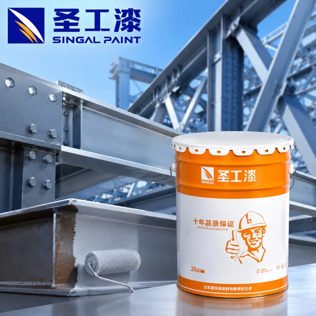 FM-F004 High-Performance Two-Component Polysiloxane Topcoat for Durable Surface Protection.