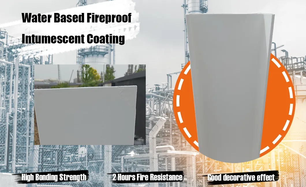 NB-1 Fireproof Coating Fire Proof Paint Intumescent Fireproofing — Indoor Water-based Acrylic