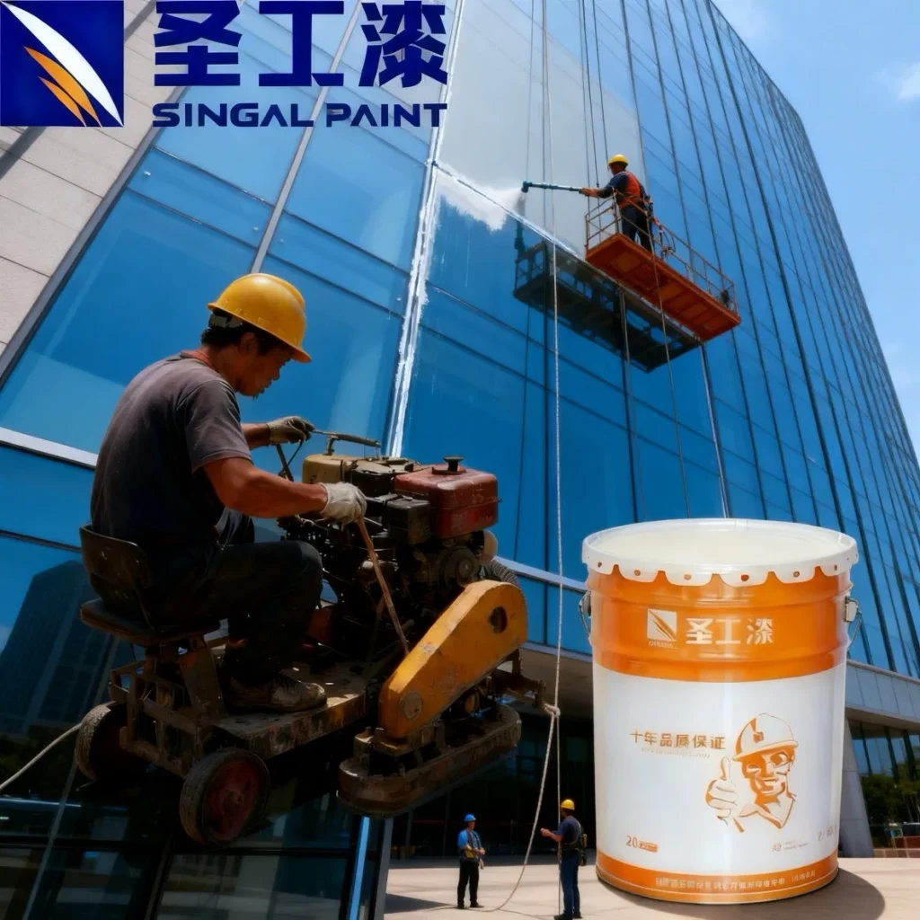 NB-1 Indoor Water-Based Ultra-Thin Intumescent Fire-Resistant Coating: Forms a Protective Char Layer for Steel Structures — Acrylic