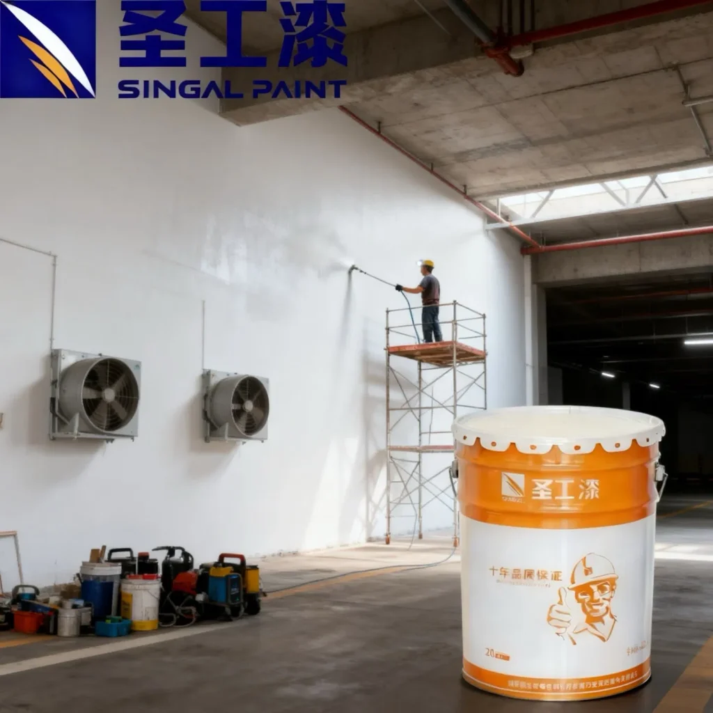 NCB Oil-Based Indoor Intumescent Fire-Resistant Coating for Steel Structures: Expands Rapidly Under Fire, Forms Dense Char Layer — Solvent-based