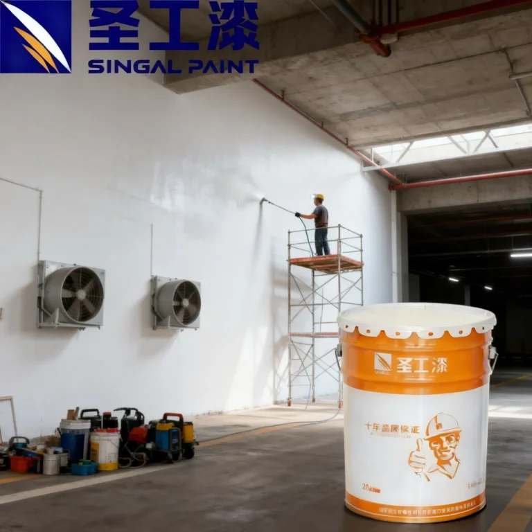 NCB Oil-Based Indoor Intumescent Fire-Resistant Coating for Steel Structures: Expands Rapidly Under Fire, Forms Dense Char Layer — Solvent-based