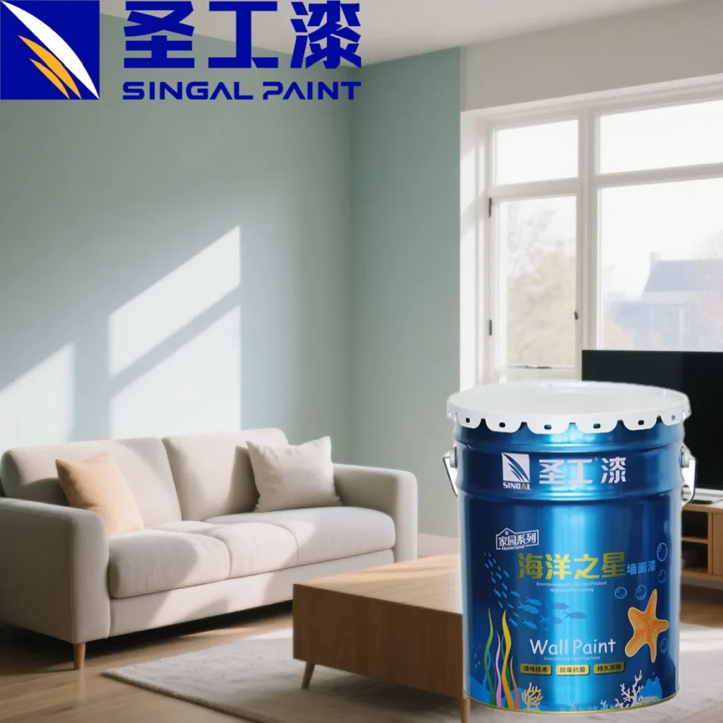 Pure Natural Diatoms Star of The Seas Topcoat Building Coating for Interior Wall