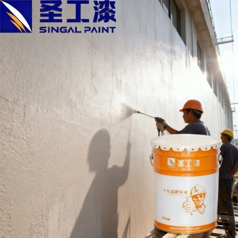 WCB Unveiling The Power of Exterior Intumescent Fireproof Solvent - Based Coating for Steel Structure — Outdoor