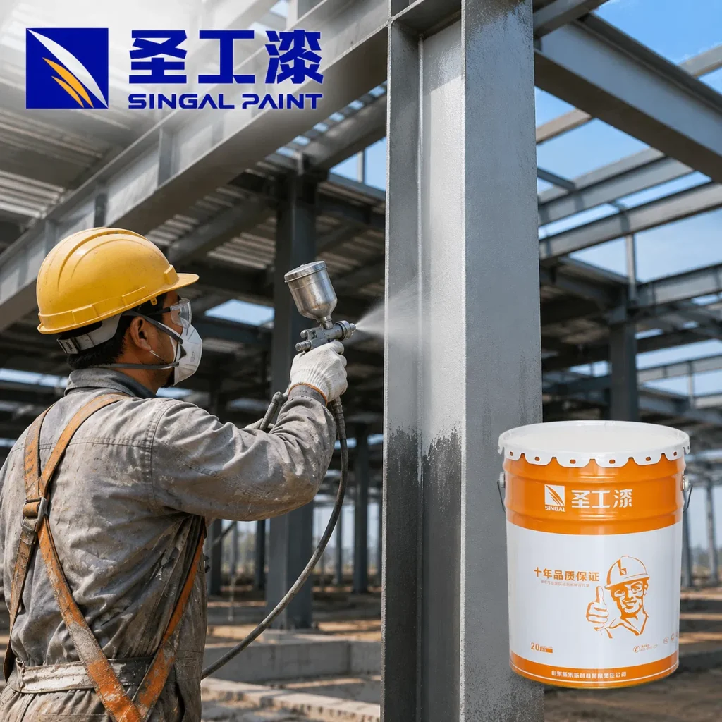 FD-H001 Epoxy Zinc Rich Primer Paint: Ideal for High Pressure Airless Spray