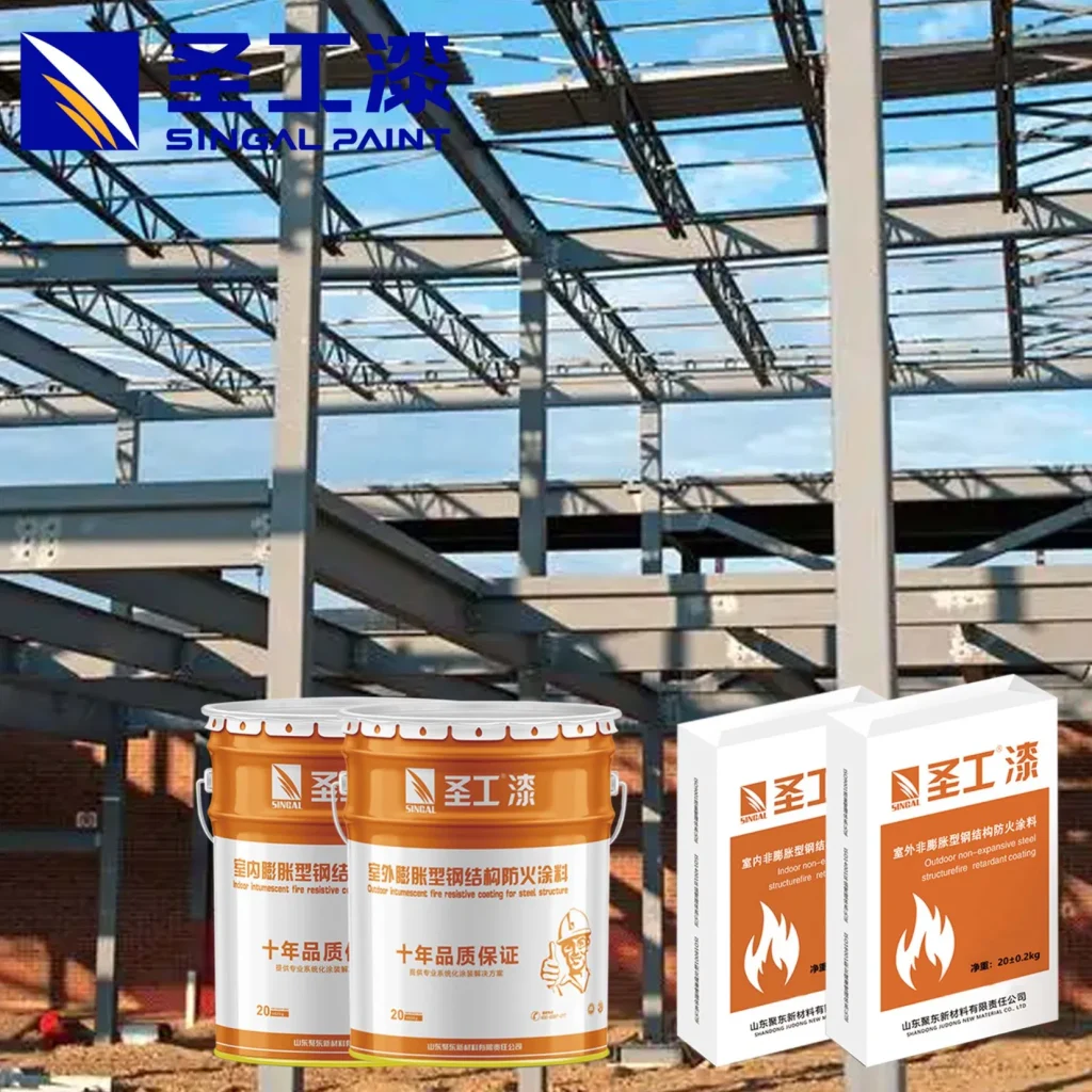 WCB Ultra Durable Fireproof Paint for Maximum Safety and Protection — Outdoor Solvent-based Acrylic Intumescent