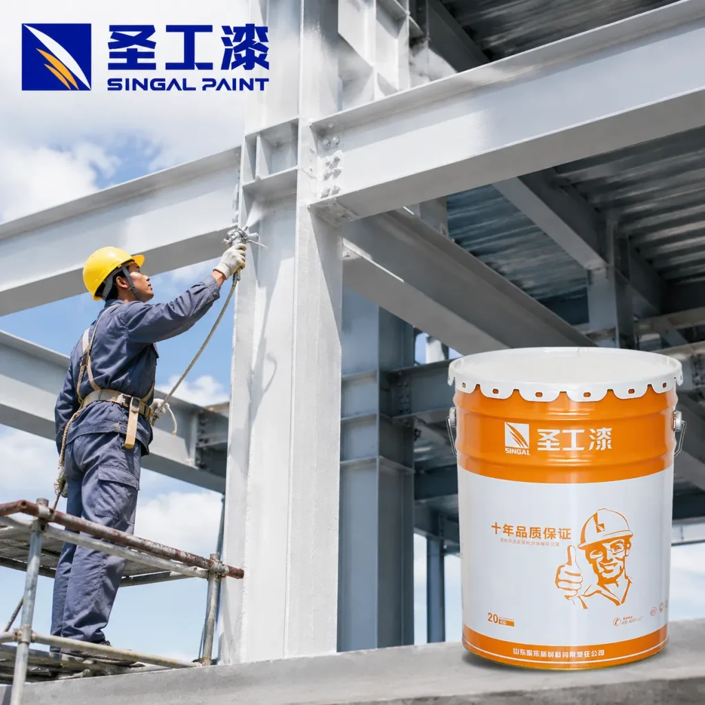 FD-H001 High Gloss Finish Matt Epoxy Primer Coating - Ideal for Refinishing