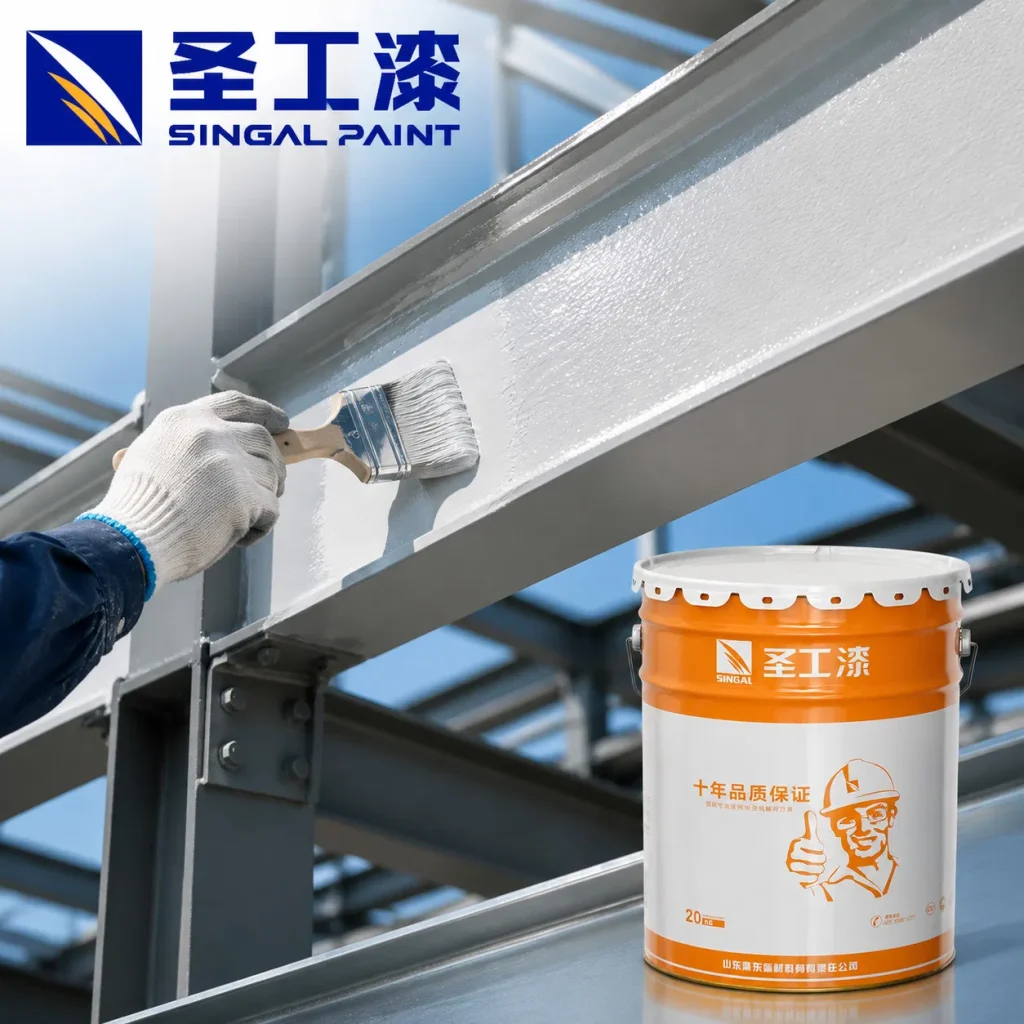 WB Clear Acrylic Coating Paint for a Glossy, Protective Finish — Outdoor Water-based Intumescent Fireproof Coating