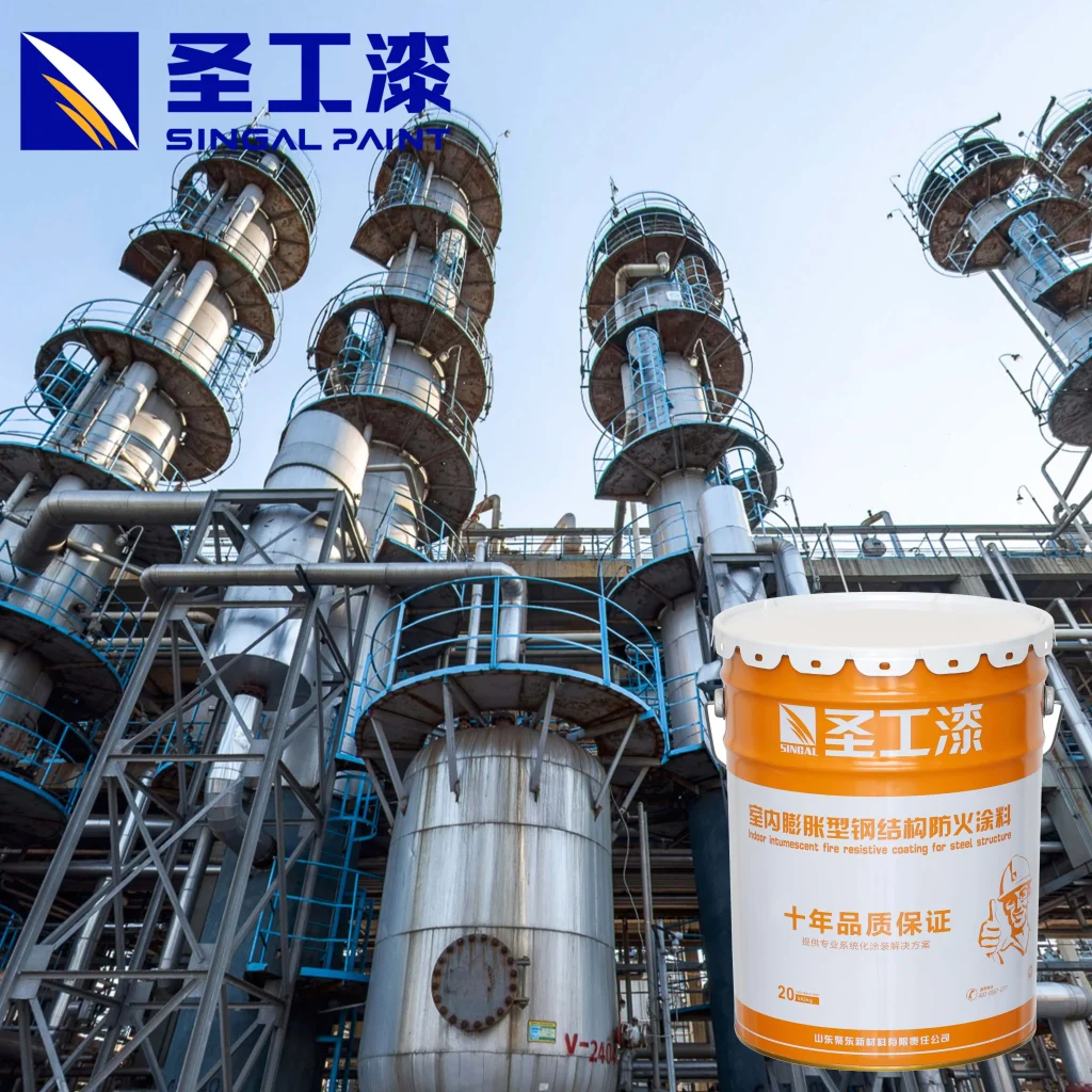 WB High-Performance Fireproof Coating Acrylic Paint — Outdoor Water-based Intumescent