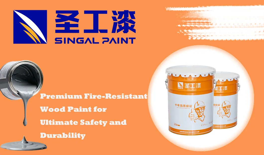 WCB Fire-Resistant Wood Paint for Safety and Durability — Outdoor Solvent-based Acrylic Intumescent