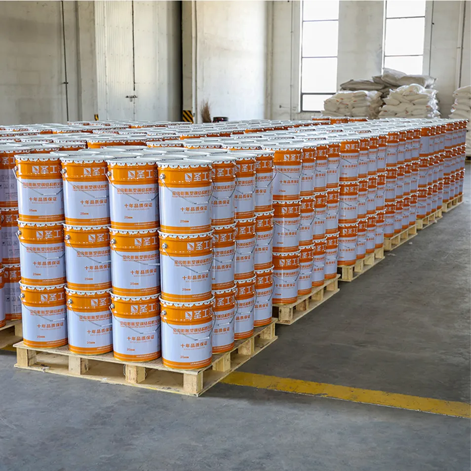 NB Intumescent Coating High-Build Fire-Retardant Coating for Steel Structure — Indoor Water-based Acrylic