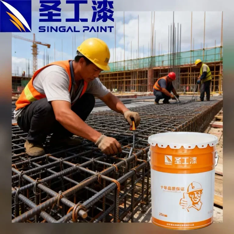 FM-F005 Chlorinated Rubber, Plasticizer, Pigment, Auxiliary Agent, and Other Related Substances Are The Key Constituents of Chlorinated Rubber Topcoat.