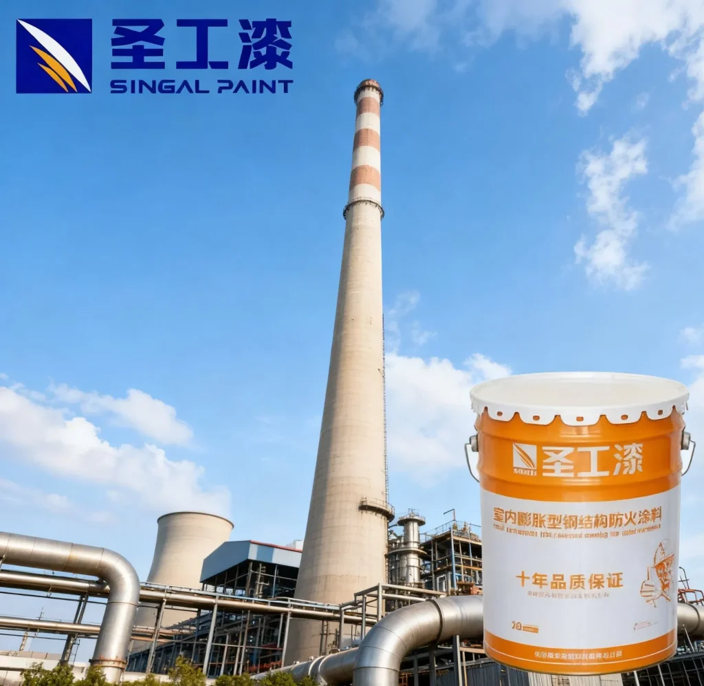 SGHY Epoxy Intumescent Fire-Resistive Fireproof Coating for Steel Structures