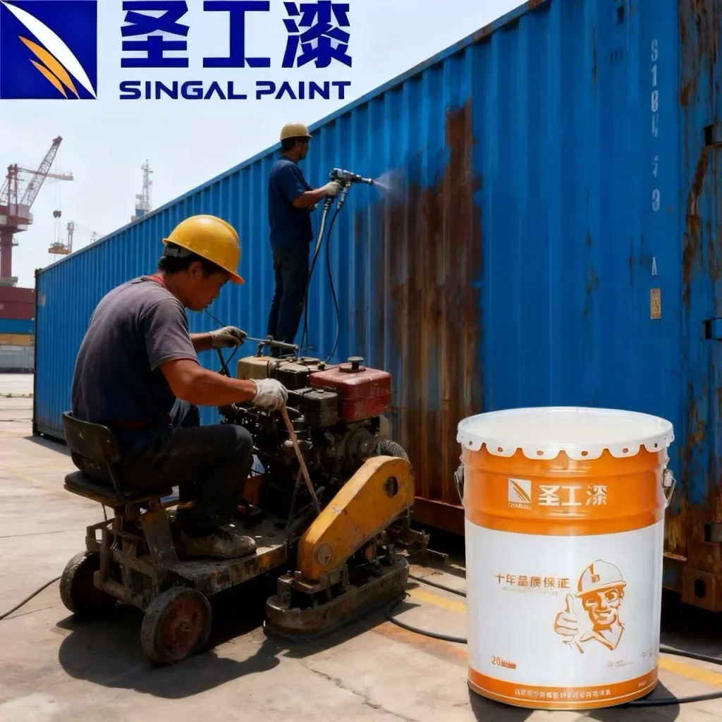 SGHY Epoxy-Based Intumescent Two-Component Fire-Resistive Coating for Steel Structures: Uncompromising Protection, Durability, and Performance