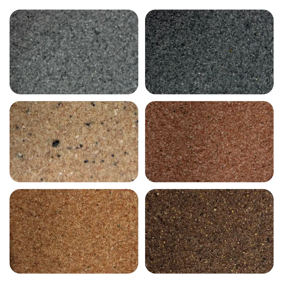 ST-Z801 Stone Textured Spray Paint Colored Stone Chips Coating