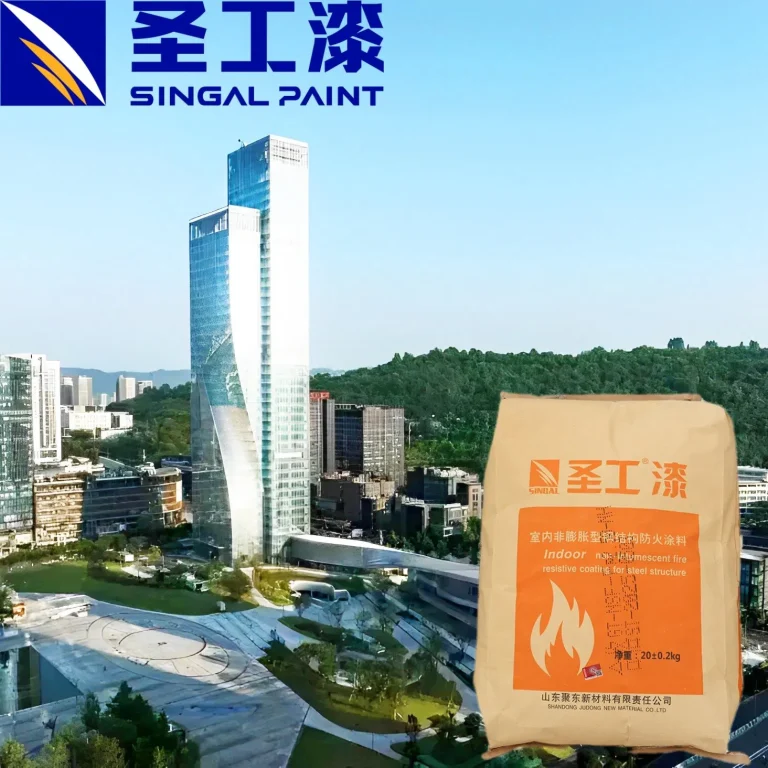NH Indoor Thick Non-Intumescent Fire-Resistive Fireproof Paint for Steel Structures