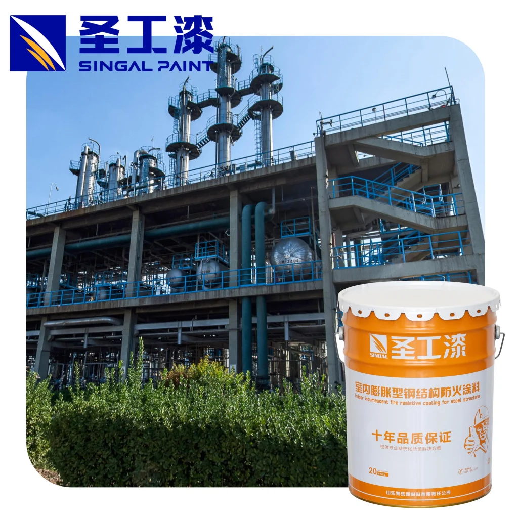 WB Fireproof Coating Acrylic Paint for Professional Finish — Outdoor Water-based Intumescent